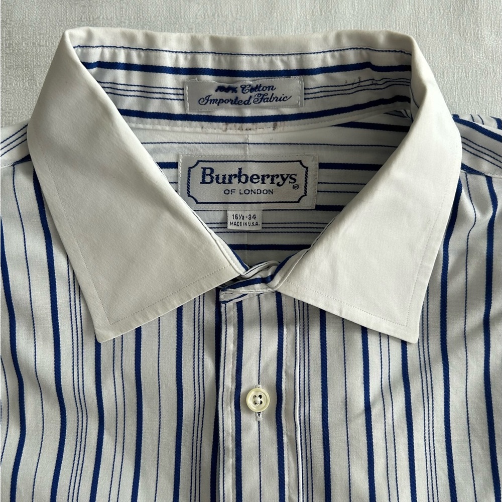 Vintage Burberrys of London Dress Shirt